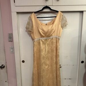 Bridgerton Regency Handmade Gown